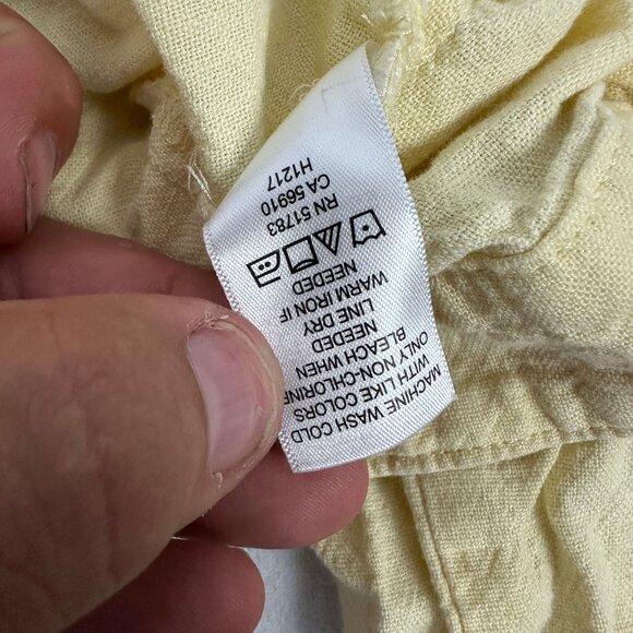 Maurices Yellow Asymmetrical Zip Front Jacket Size M Womens Casual Wear - Picture 5 of 5